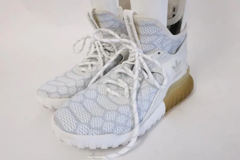 adidas Tubular X Primeknit NYC Fashion Week Exclusive Sneakers White/Gray Size 7