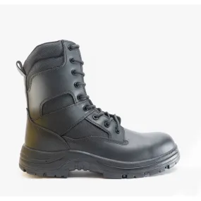 Amblers Safety FS009C Unisex Leather Safety Boots Black