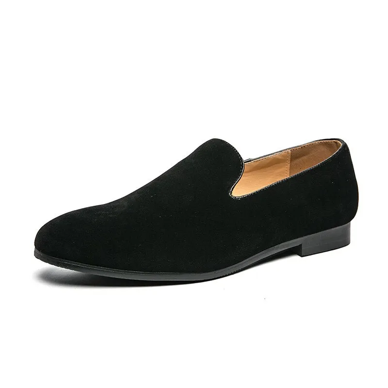 Angelo Ricci™ Designer Slip-On Suede Lightweight Loafers