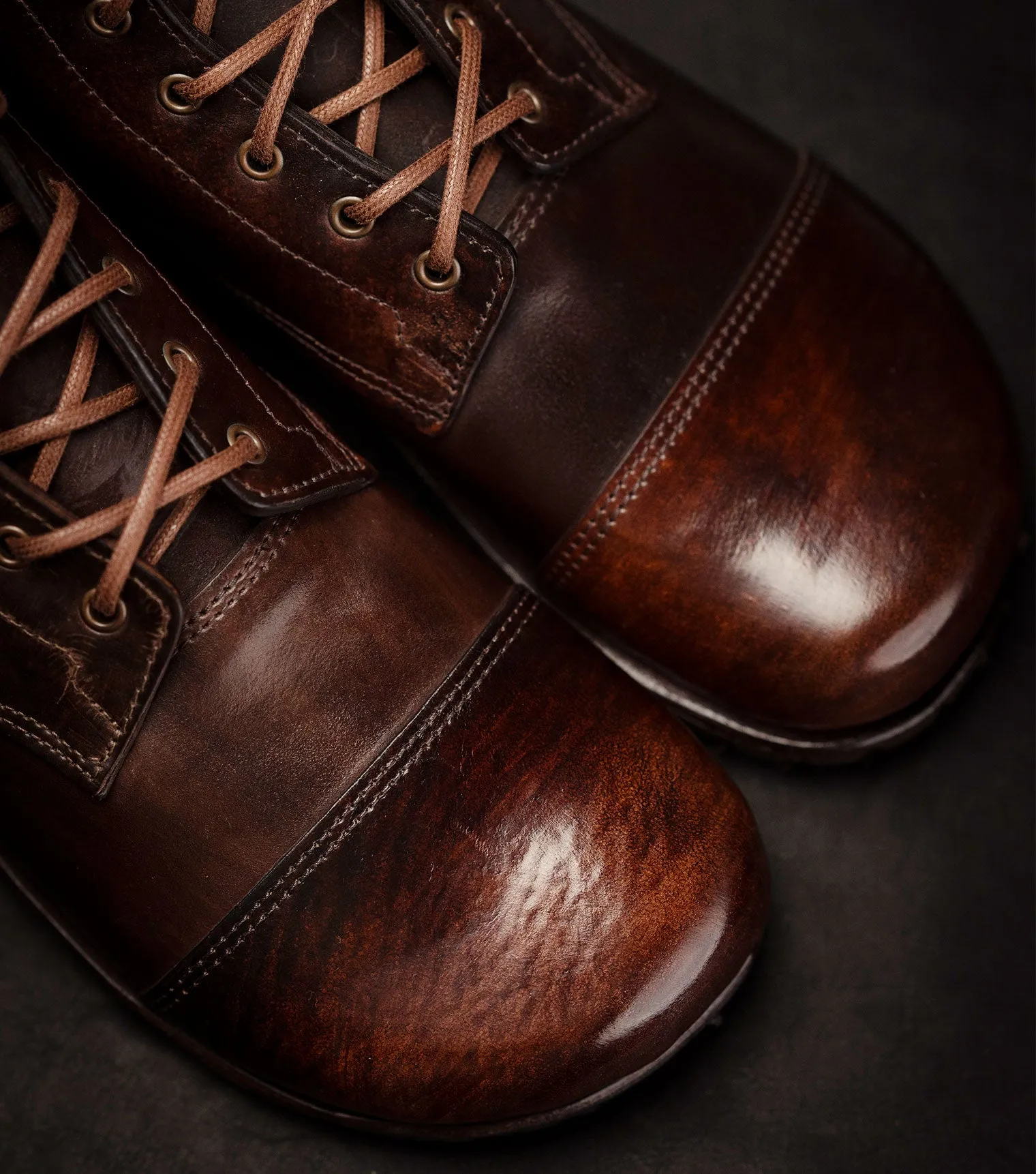 Barefoot Trekking Boots - Shell Cordovan