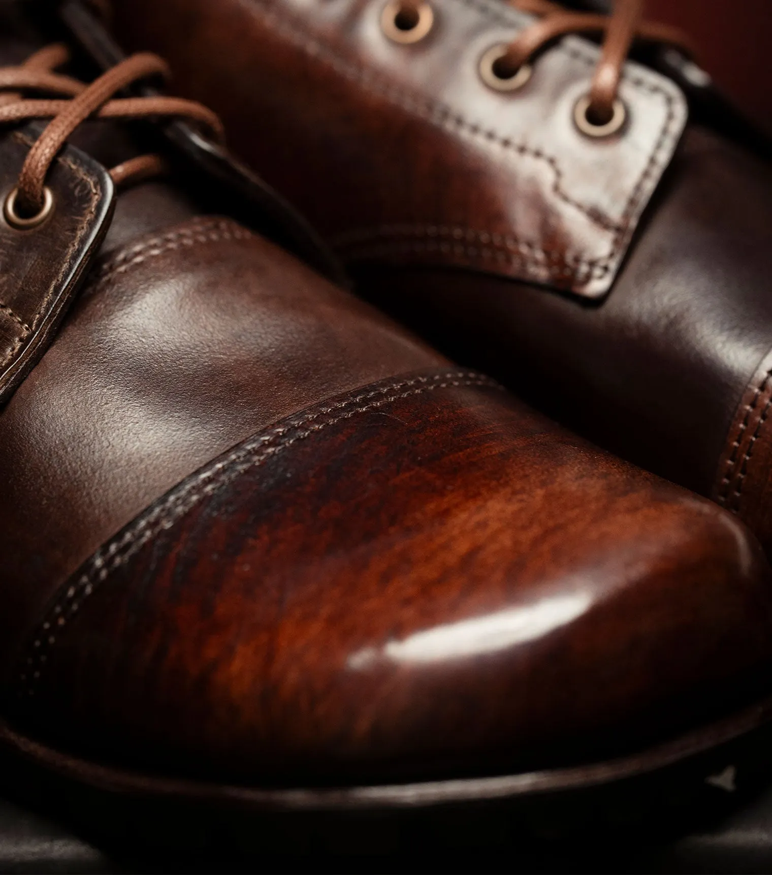 Barefoot Trekking Boots - Shell Cordovan