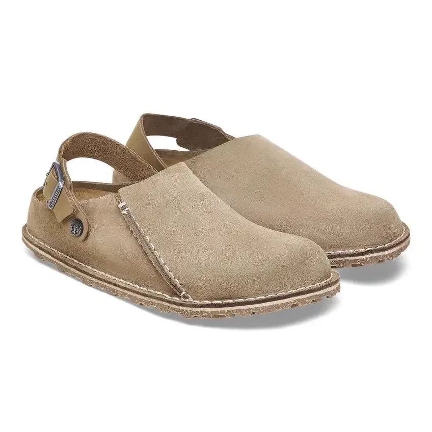 Birkenstock Lutry – Convertible Suede Clogs for All-Day Comfort