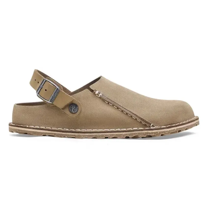 Birkenstock Lutry – Convertible Suede Clogs for All-Day Comfort