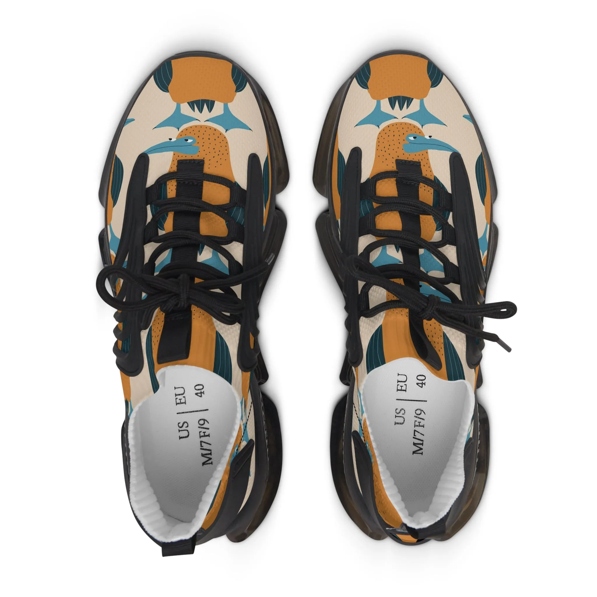 Blue-footed Booby Women's Mesh Sneakers