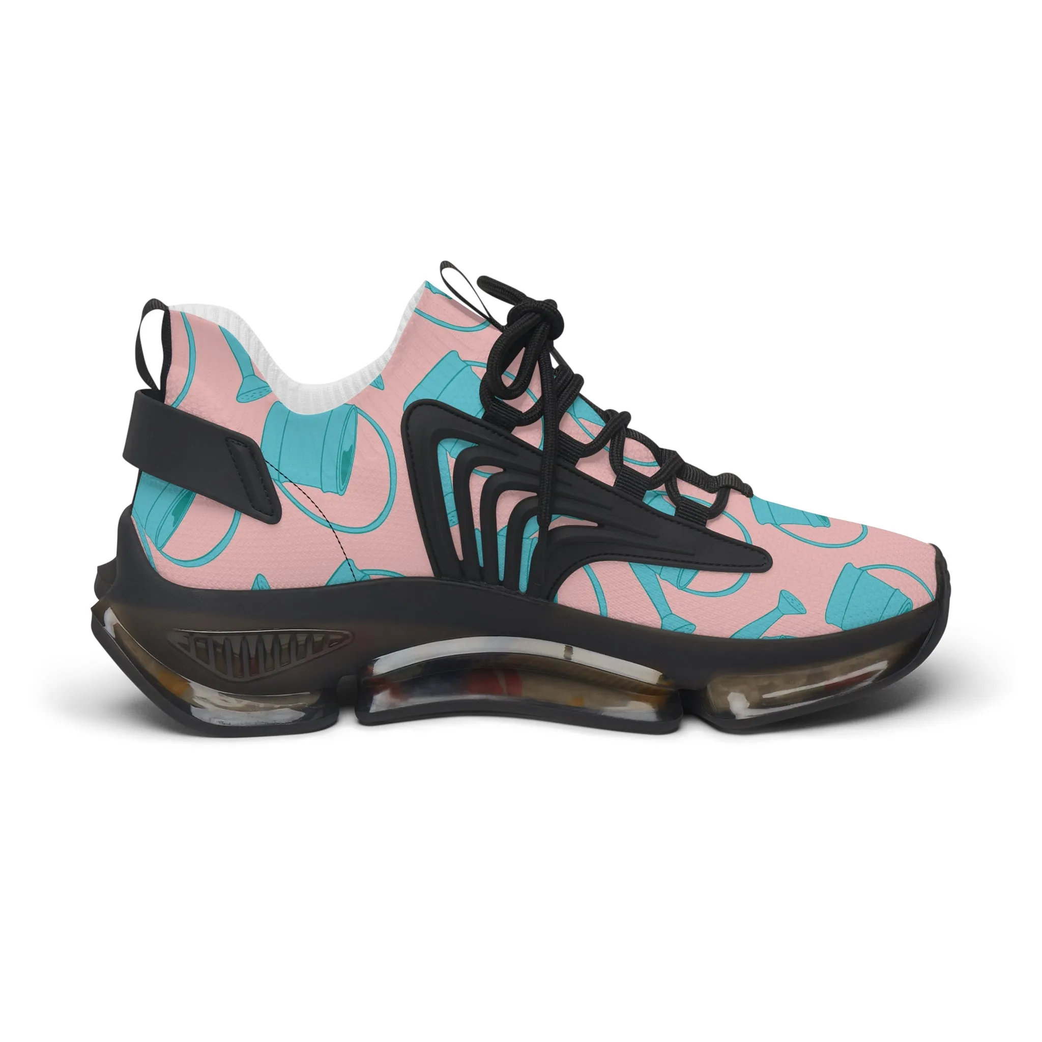 Blue Watering Can Women's Mesh Sneakers