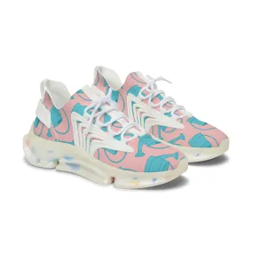 Blue Watering Can Women's Mesh Sneakers