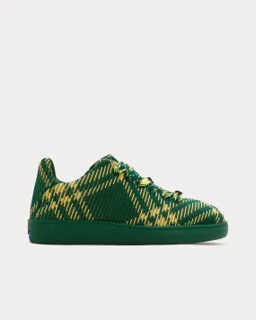 Box Check Knit Primrose Low Top Sneakers