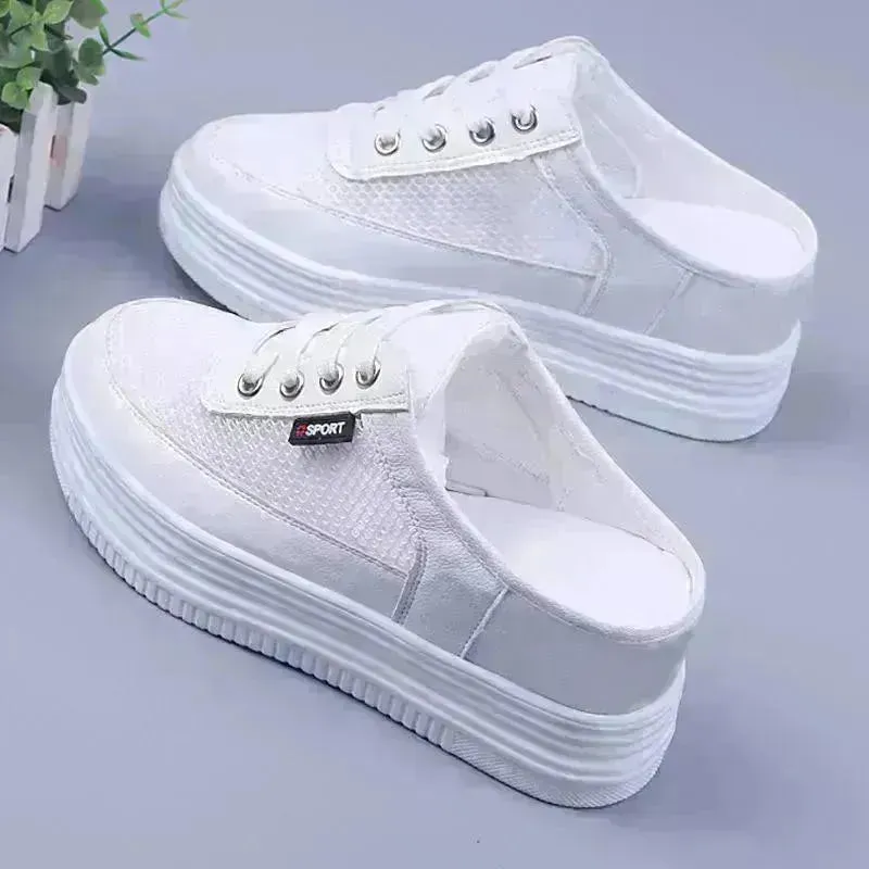Breathable Summer Spring Half Sneakers Slide Shoe