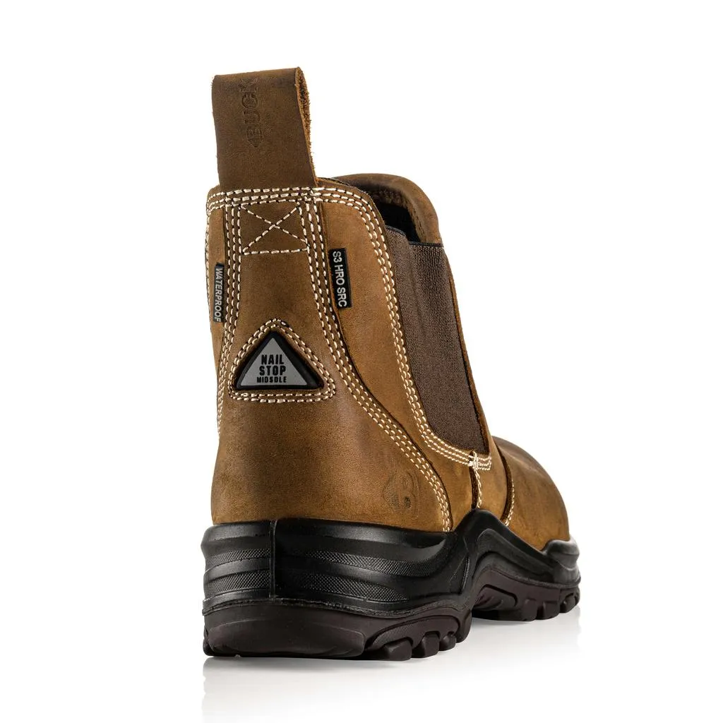Buckbootz DEALERZ S3 Safety Dealer Boots Lightweight Waterproof Buckler Boots