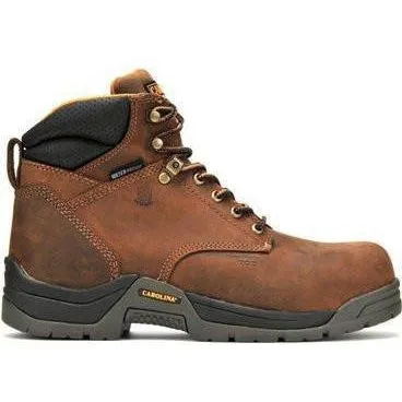 Carolina Men's Bruno Lo 6" Waterproof Comp Toe Work Boot - Brown - CA5520