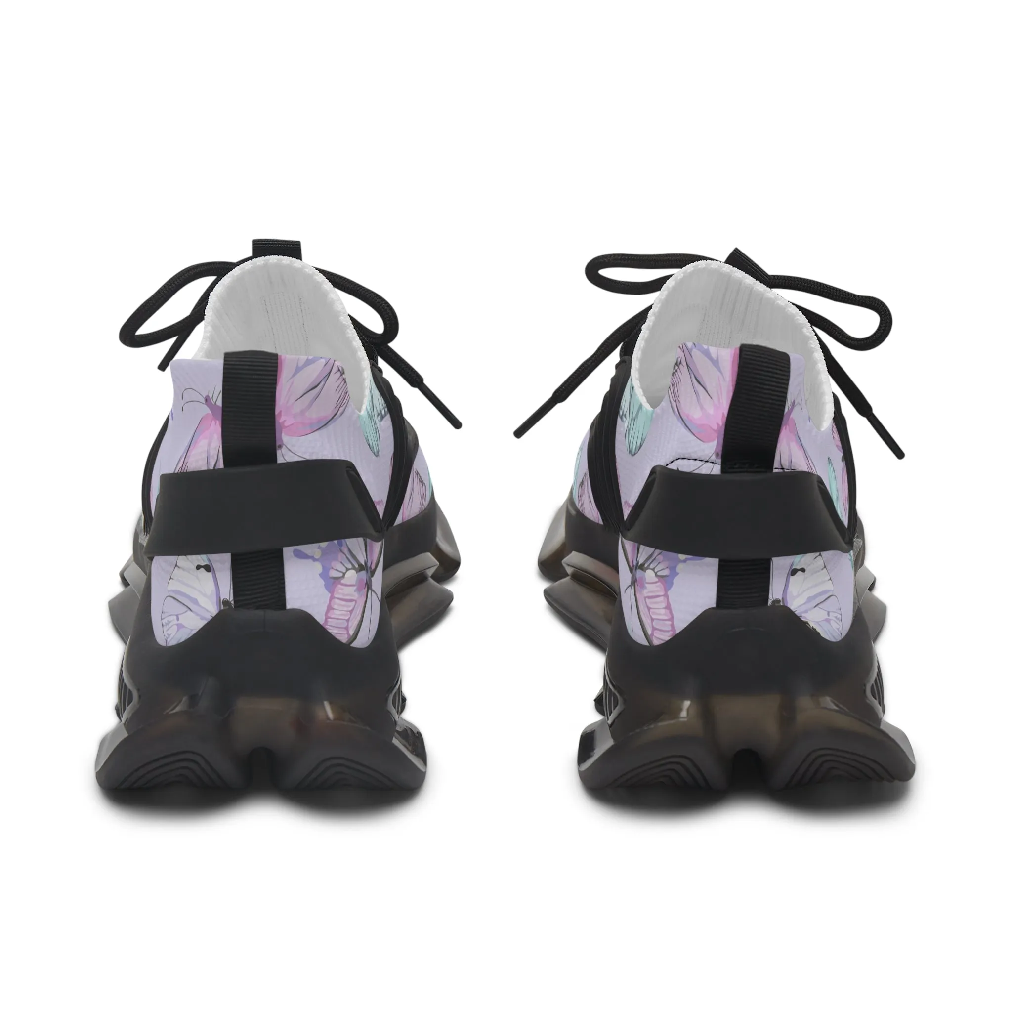 Colorful Butterflies Women's Mesh Sneakers