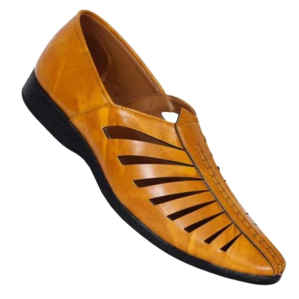 Designer Casual Mojaris Jutti Leather Loafers Shoes For Men