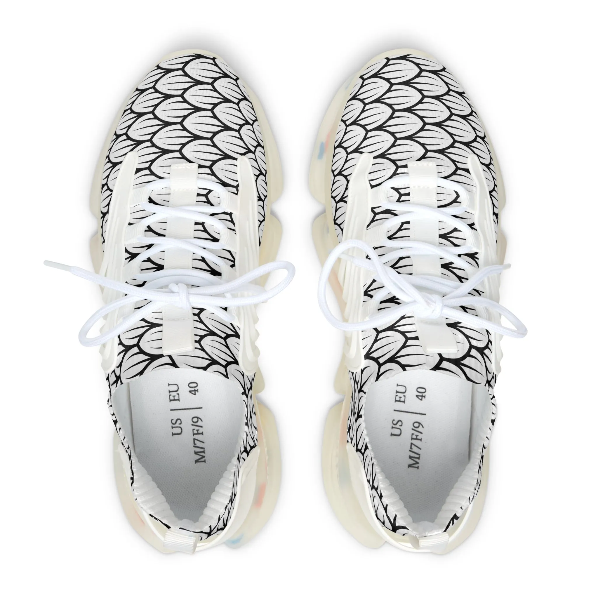 Dragon Scales Women's Mesh Sneakers