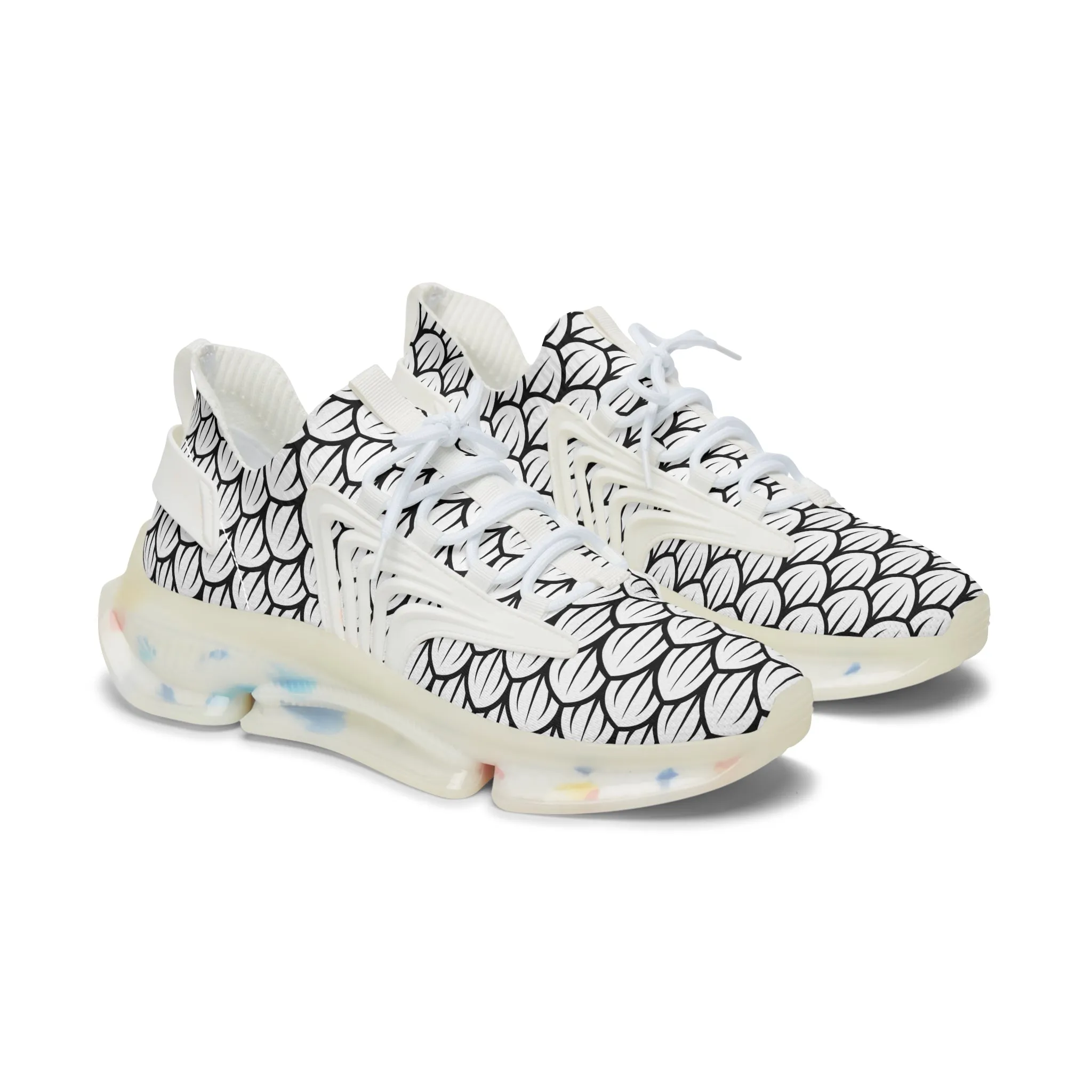 Dragon Scales Women's Mesh Sneakers