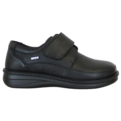 G Comfort Men's Wide Fit Shoes - P-3708 - Black