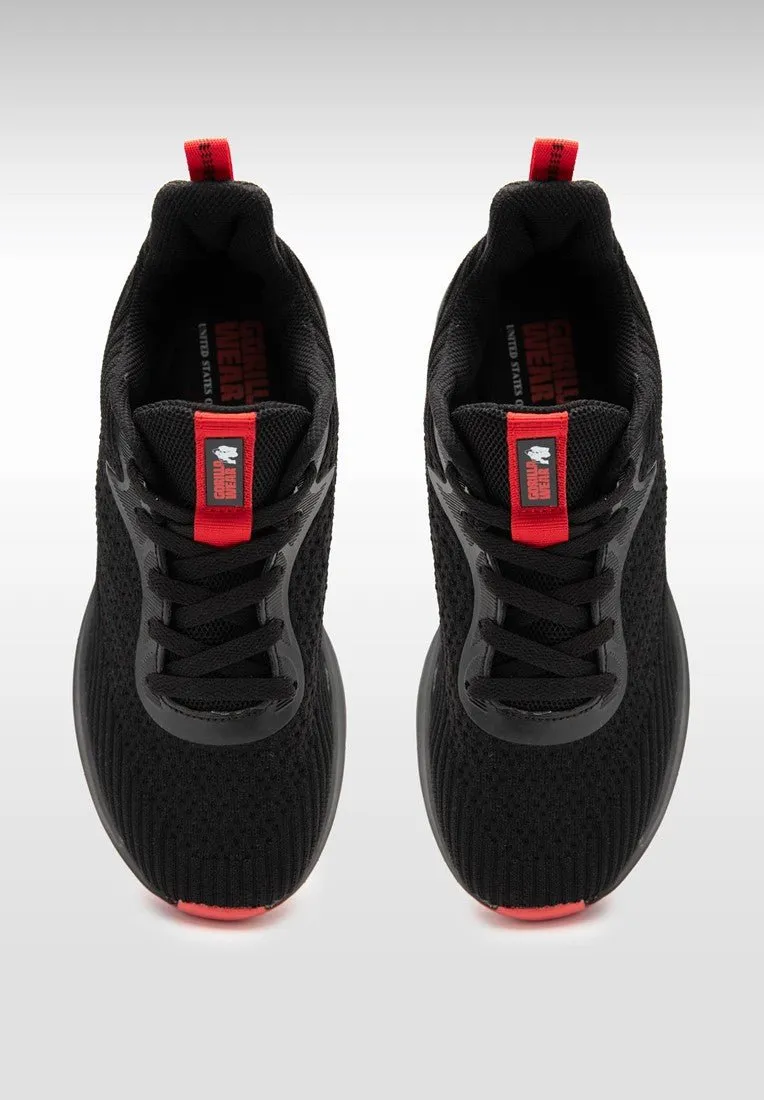 Gorilla Wear Milton Training Shoes - Black/Red