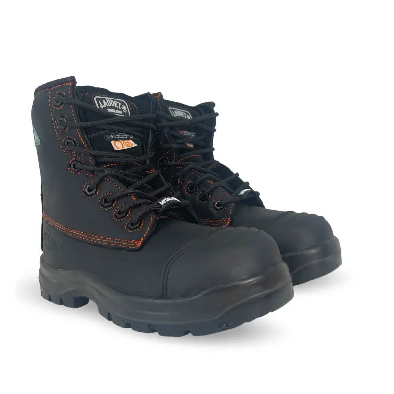 J. Audet JR Men's 969 Metal Free 8'' Work Boots