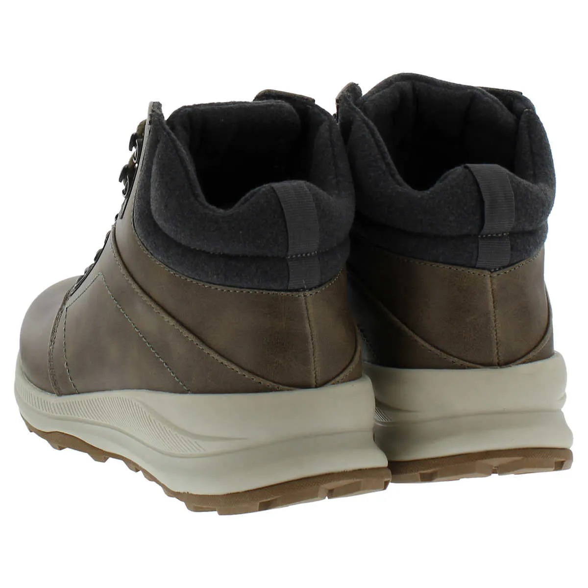 Khombu Men's Memory Foam Lightweight Hiker Boot - Brown or Grey