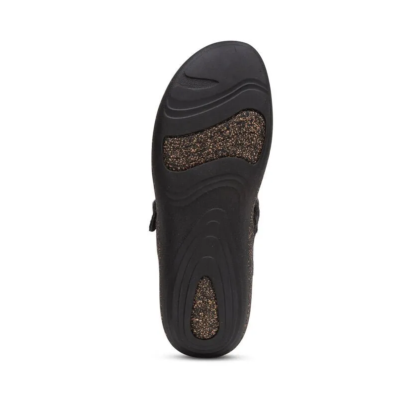 Libby Comfort Clog Black Wool