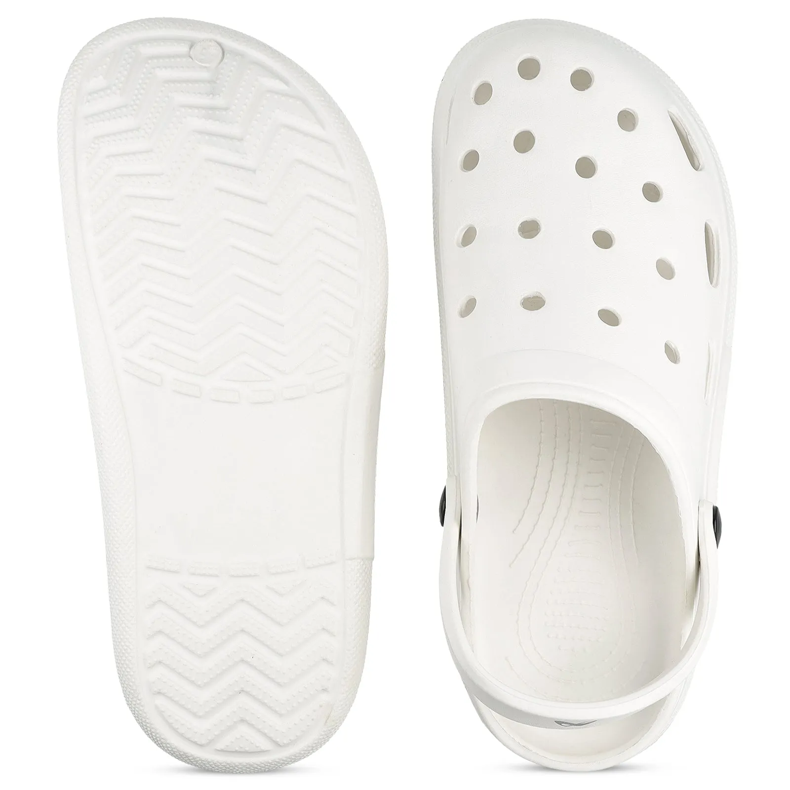 Men's Clogs  - WC4837 White