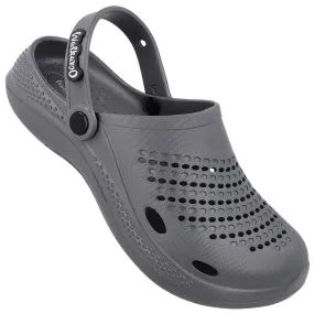 Men's Clogs  - WC8716 Dark Grey