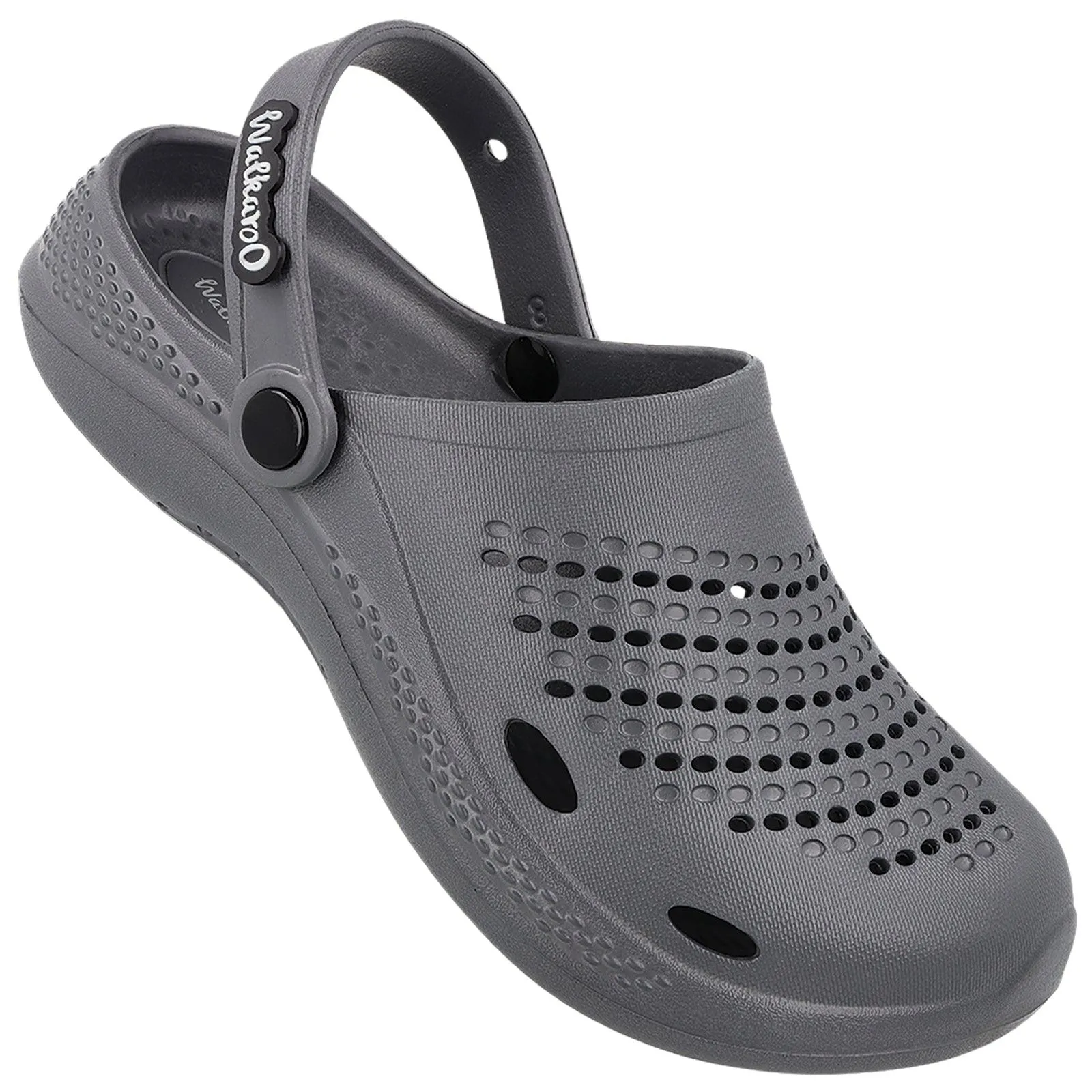 Men's Clogs  - WC8716 Dark Grey