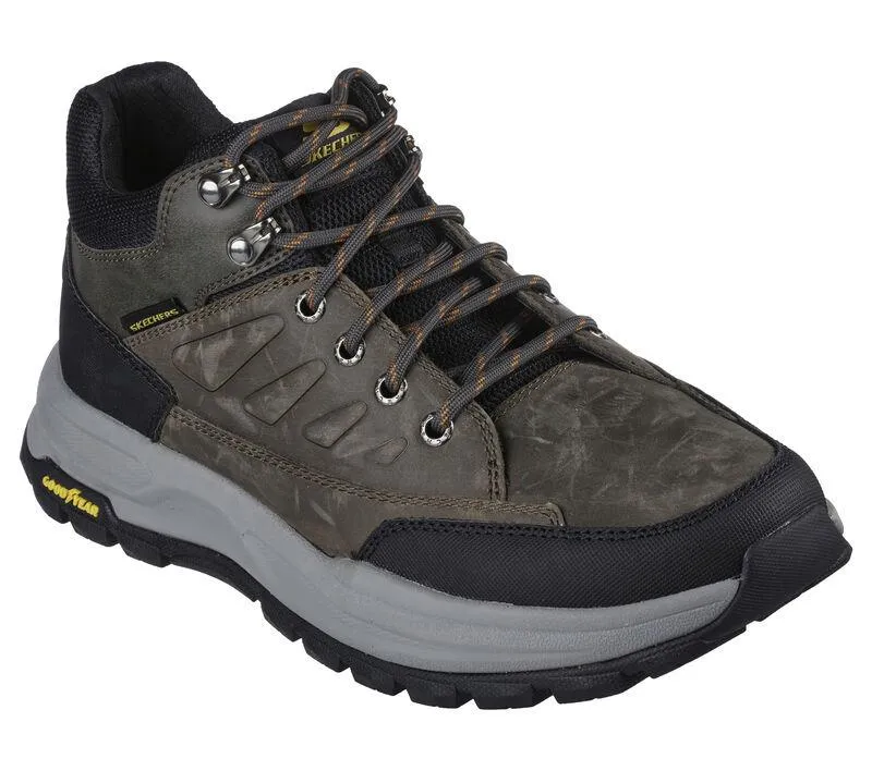 Men's Wide Fit Skechers 204699 Relaxed Fit Zeller Bazemore Good Year Walking Trainers