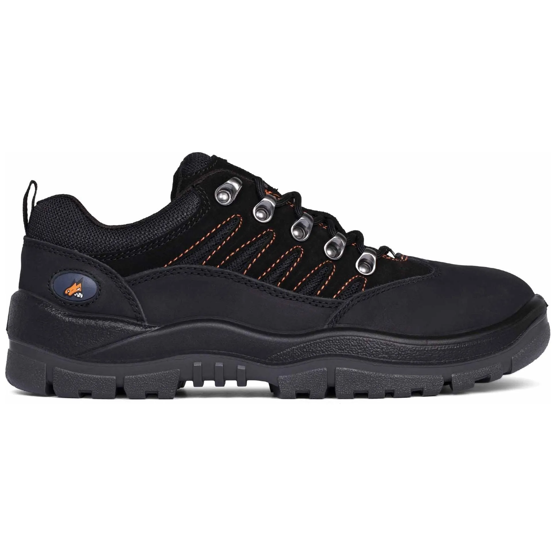 Mongrel Black Steel Cap Toe Hiker Shoe (390080) (Pre Order)