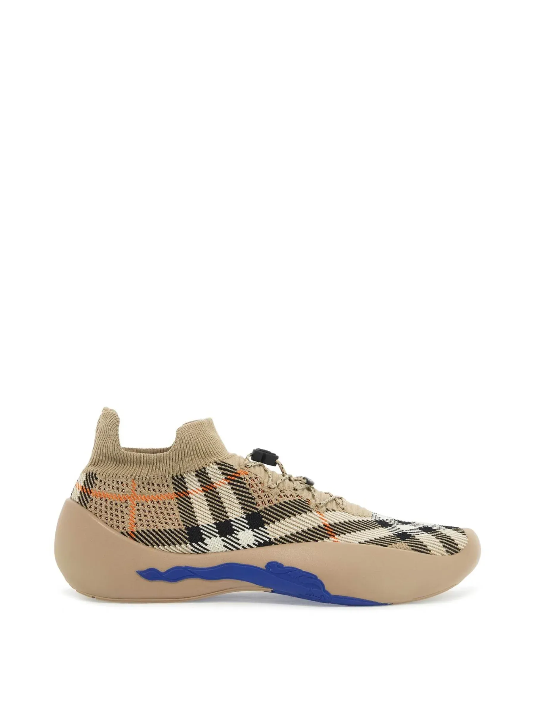 Neptune Checkered Knit Sneakers