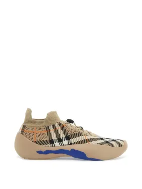 Neptune Checkered Knit Sneakers