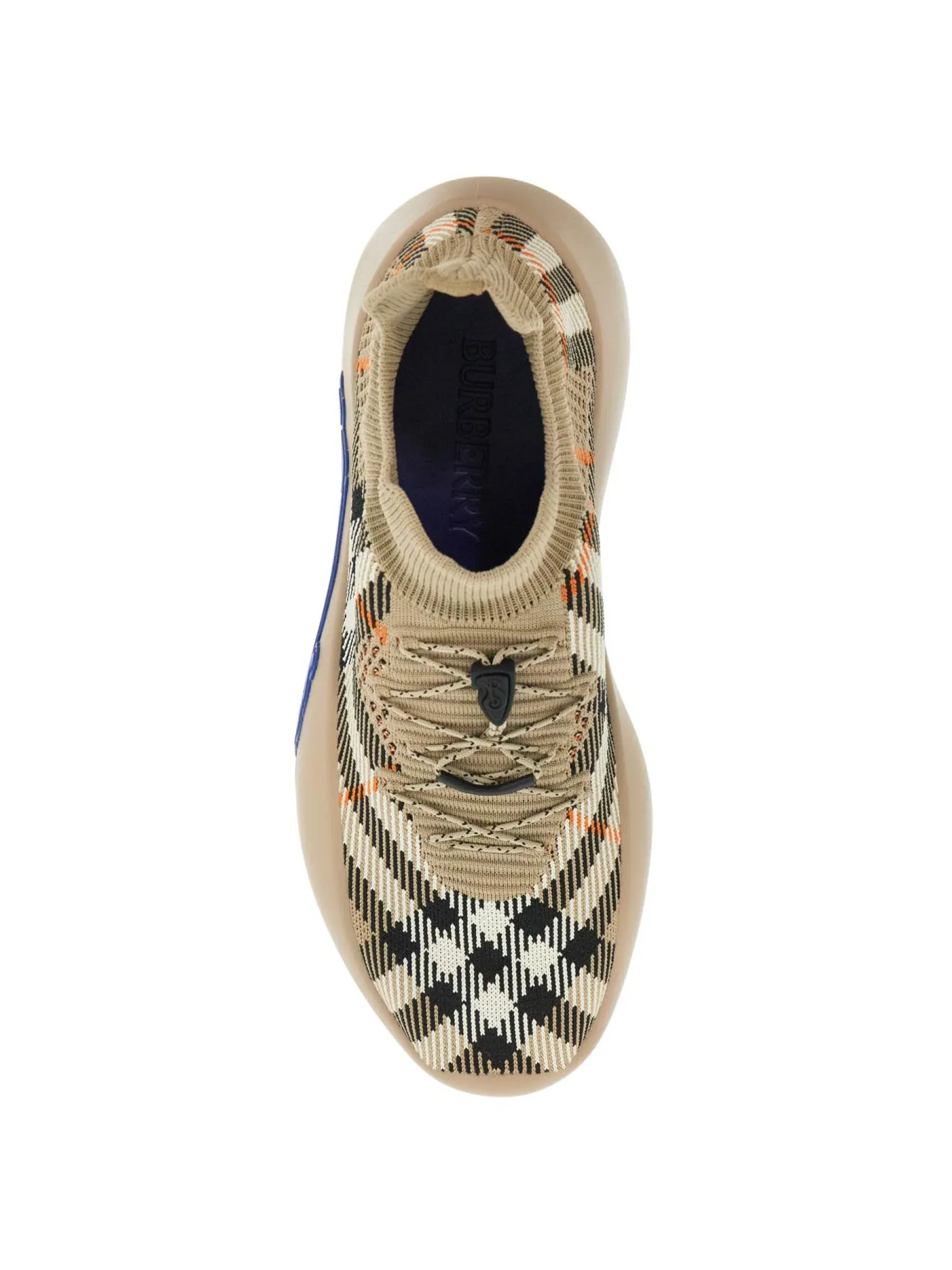 Neptune Checkered Knit Sneakers