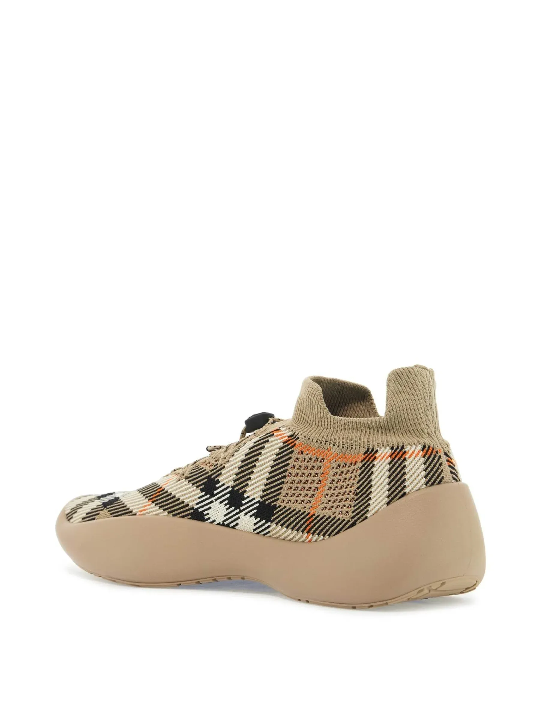 Neptune Checkered Knit Sneakers