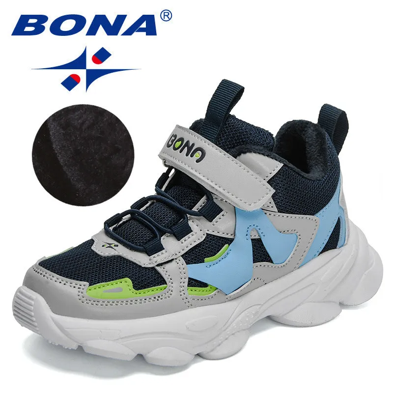 New Designers Winter Snow Boots Girls Sport Shoes For Boys Causal Sneakers