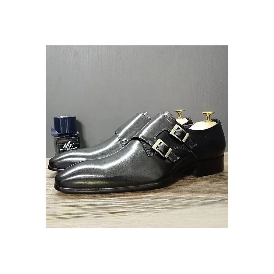 Ostranuxe Classic Monk Loafers