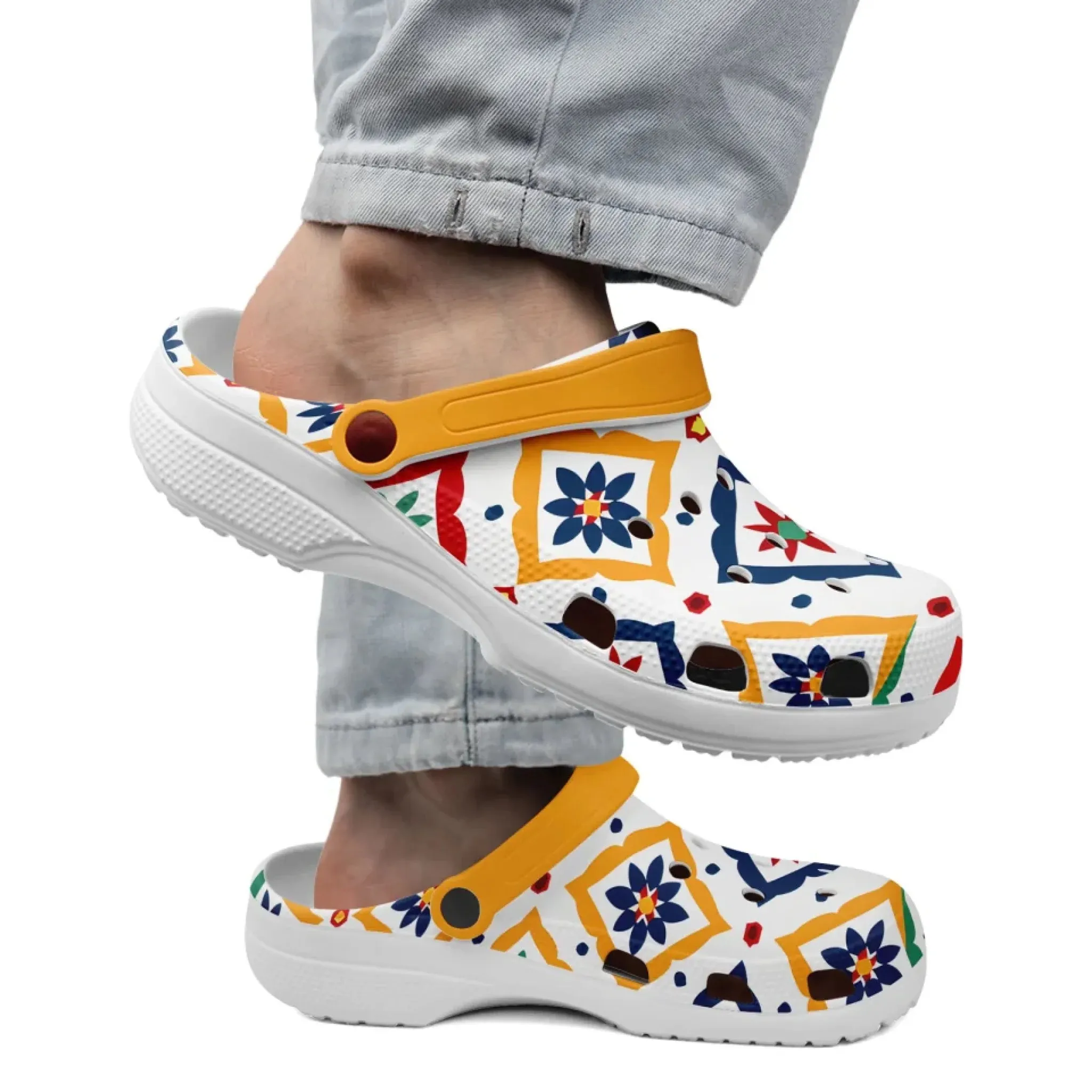 Personalized Mexico Clocs Clog, Custom Classic Clog, Comfortable Unisex Clog Shoes