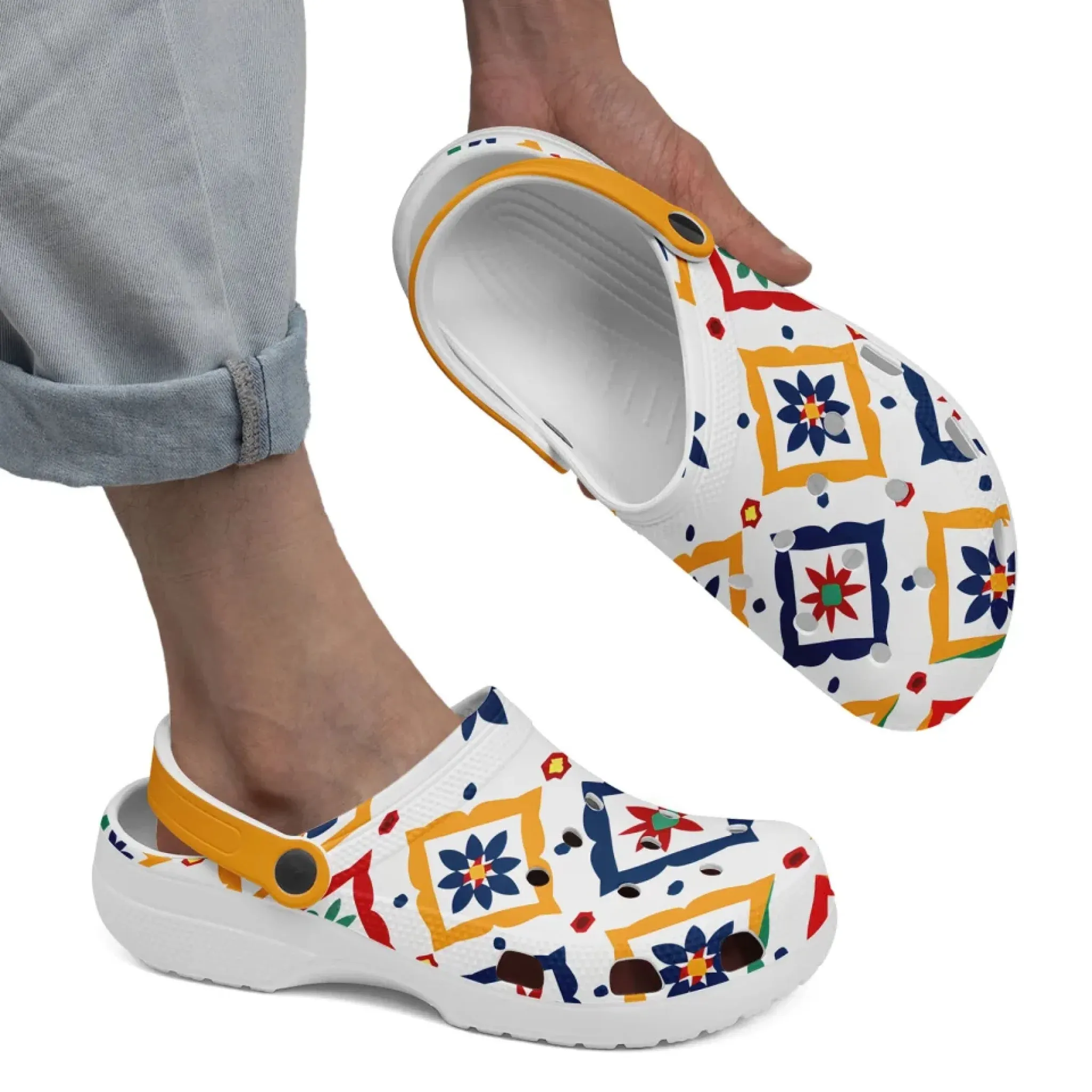 Personalized Mexico Clocs Clog, Custom Classic Clog, Comfortable Unisex Clog Shoes