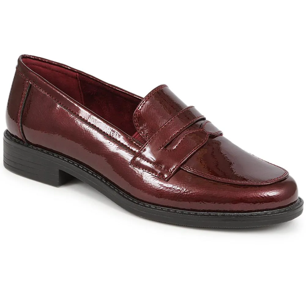 Slip-On Patent Loafers - WBINS40089 / 325 988