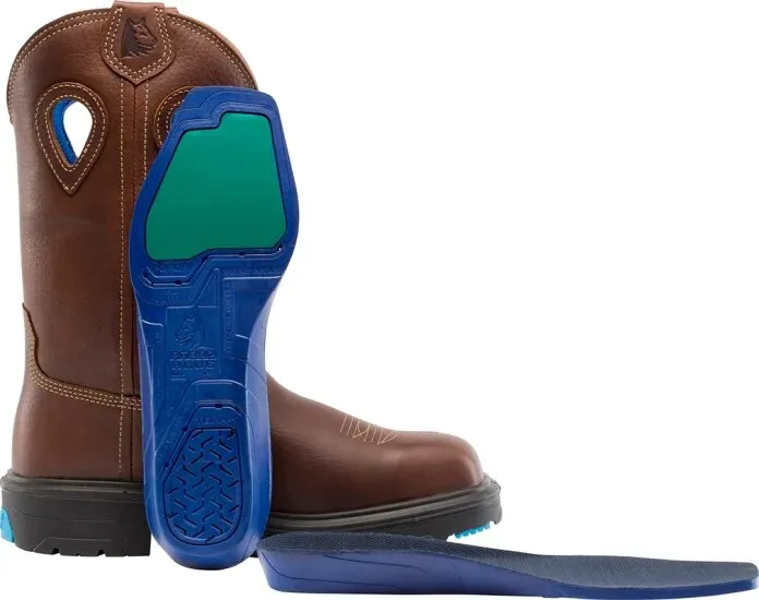 Steel Blue Men's Blue Heeler Steel Toe Pull On Work Boot #813945