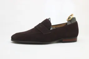 Suede Penny Loafers