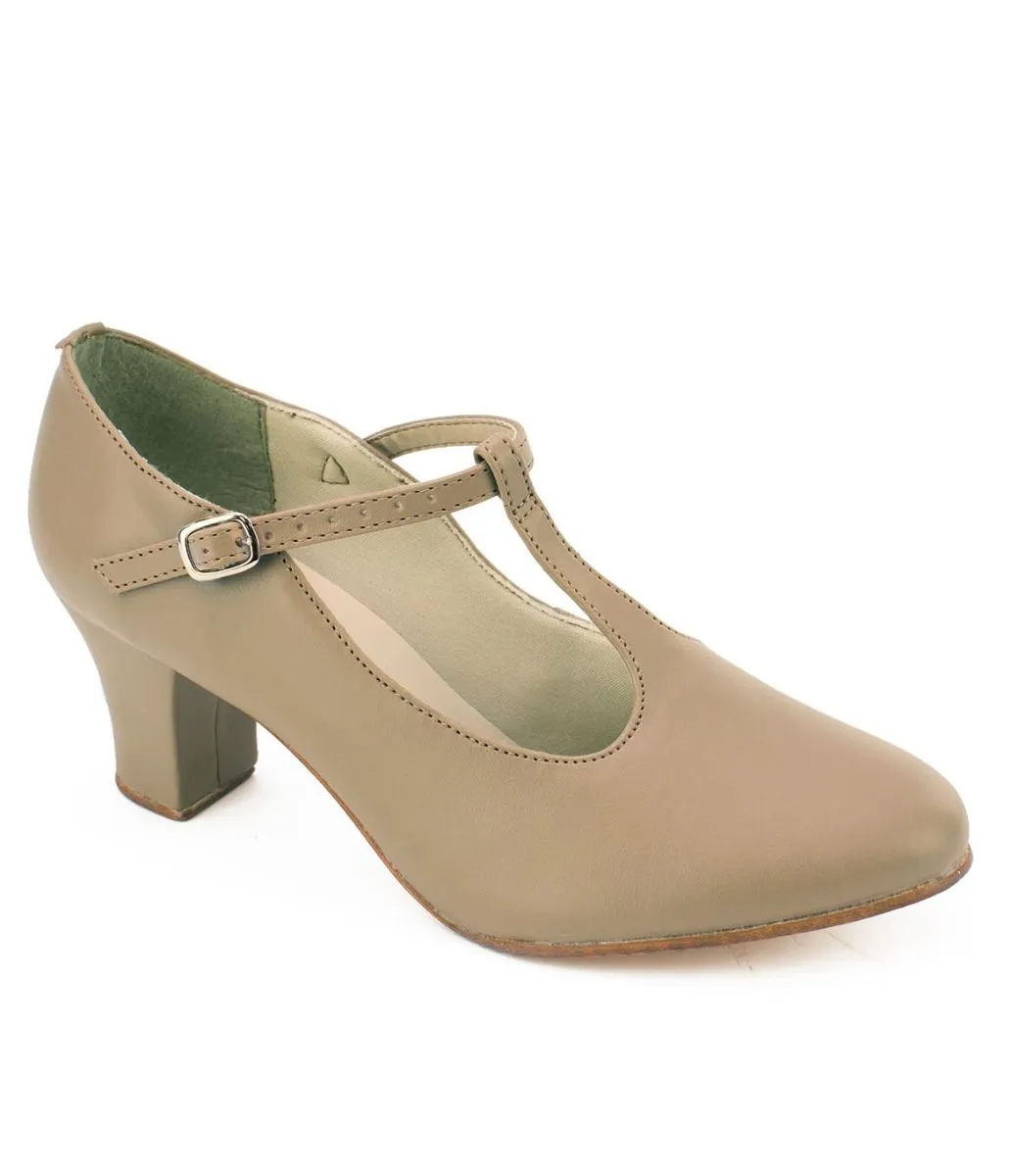T-Strap Character Shoe 2'' Heel