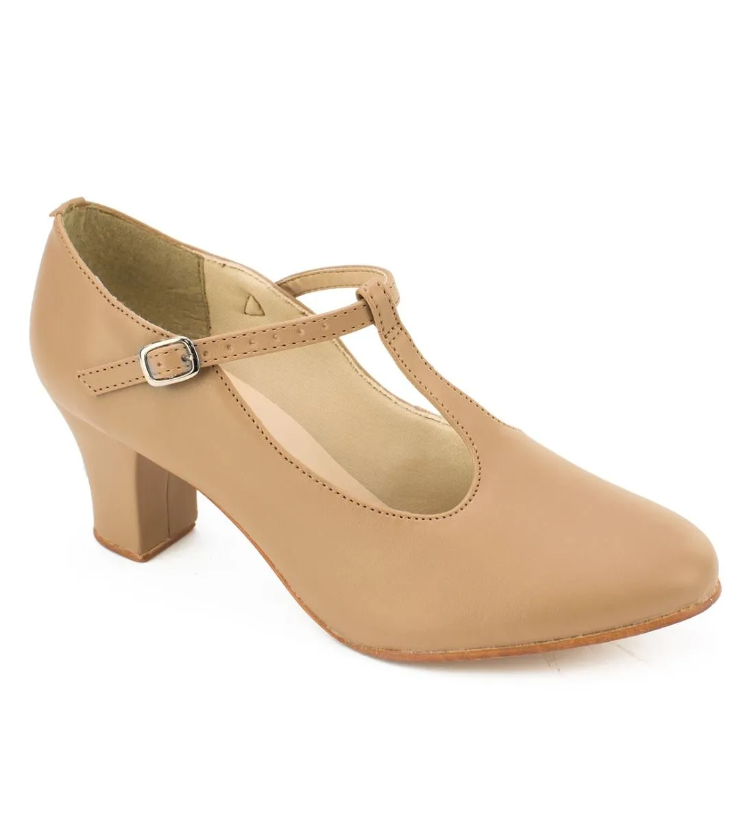 T-Strap Character Shoe 2'' Heel