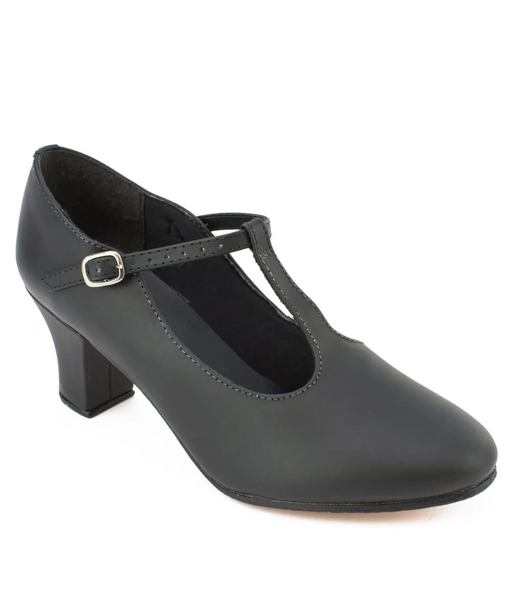 T-Strap Character Shoe 2'' Heel