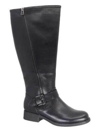 Taxi Women's Adele-03 Waterproof Tall Boots- Black