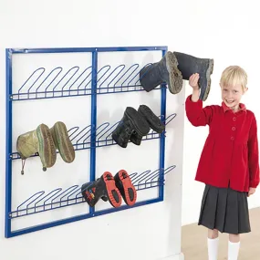 Wall Mountable Wellie Rack