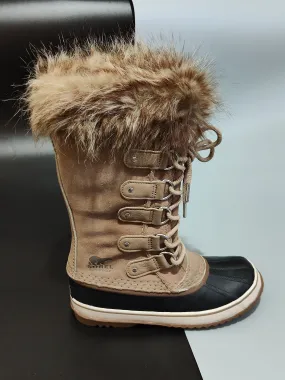 Women’s Joan of Arctic Leather Waterproof Snow Boots